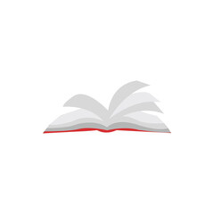 collection of vector books arranged in various shapes, white background