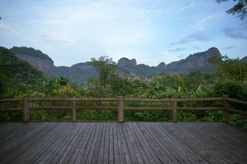 At a certain scenic spot on Danxia Mountain