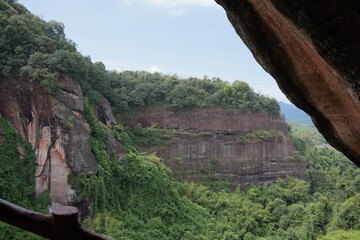 At a certain scenic spot on Danxia Mountain