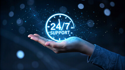 Get 24/7 support with a helping hand, providing assistance anytime you need it for your business solutions and creating a seamless experience