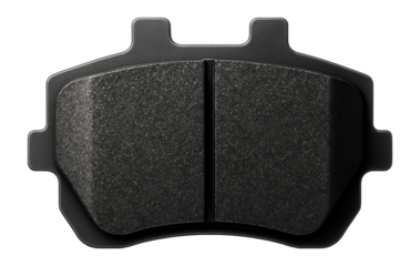 Brake pad with friction material
