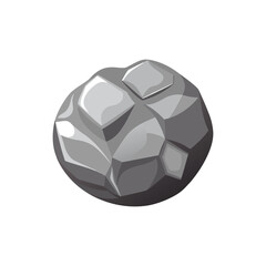 rock or stone illustration logo.