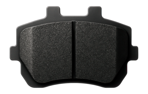 Brake pad with friction material