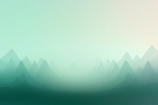 misty mountain landscape