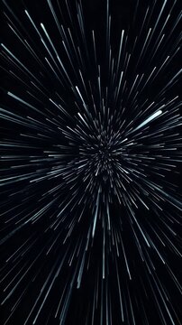 Abstract Light Streaks Blur Effect Motion Tunnel Background