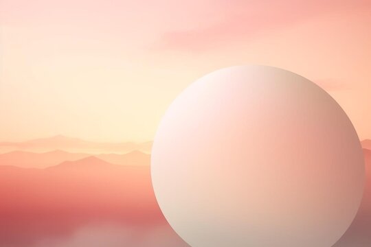 easter egg on sunset