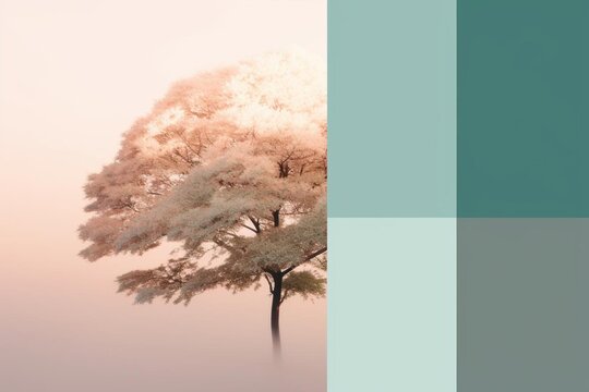 tree on the beach