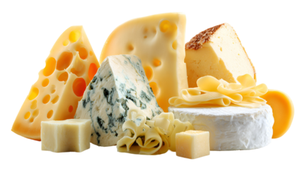 Assorted Cheese Selection Delicious Dairy Variety