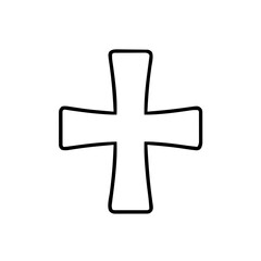 Obraz premium HEALTHCARE – Cross Symbol