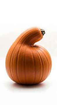 Naklejki Unusual pumpkin with a unique shape.