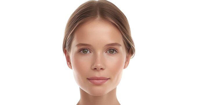 woman in deferent age and stages of life, women in one family in various generations, ageing cycle aging process of Caucasian blond beautiful woman