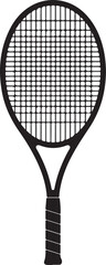 a tennis bat
