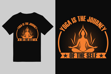 Yoga T-Shirt Design Meditation, Mindfulness & Wellness Minimal Art Collection