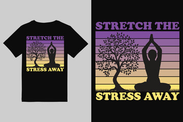 Yoga T-Shirt Design Meditation, Mindfulness & Wellness Minimal Art Collection