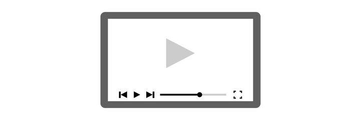 Video recording frame, video or photo recorder frame, © NadeAnamta