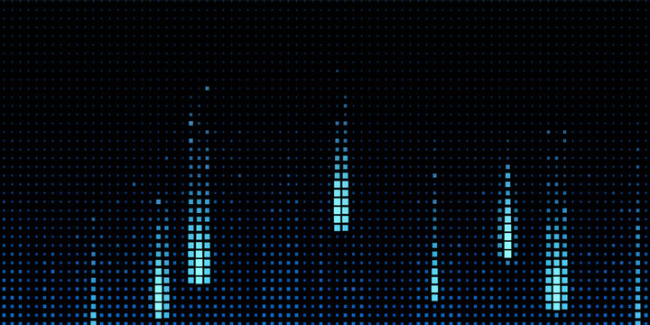 Abstract of digital information transference background, vector illustration