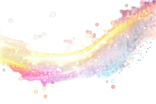 Abstract cosmic stream of swirling pastel colors - Powered by Adobe