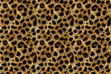 seamless pattern: spots on leopard skin, seamless background.