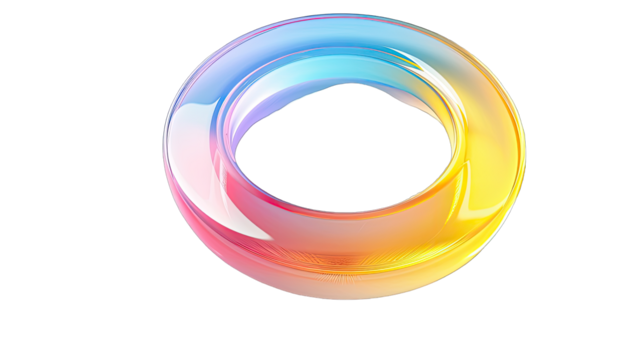 Abstract colorful ring
