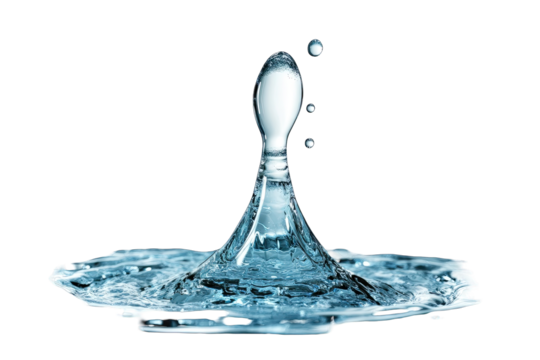 Water droplet impact