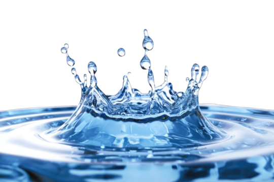 Water droplet splash