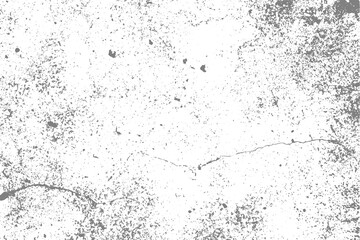 Abstract Neutral Gray Grunge Texture Overlay with Distressed Concrete Effect for Vintage and Digital Backgrounds, Transparent Background