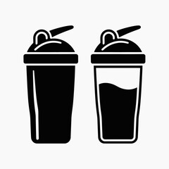 bottle water icon cup drink