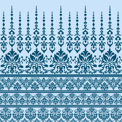 Classic Damask Seamless
Pattern - Vector Illustration for Elegant Textile
Design,Damask,Jacquard loom, Brocade, Satin weave,ethnic, geometric, textile, fabric, motif, retro, 