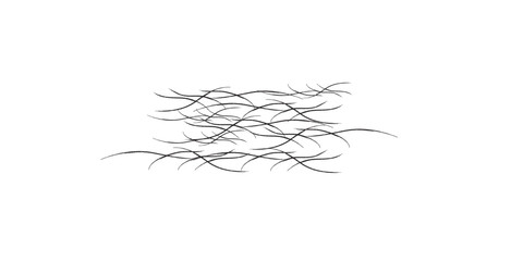 Abstract Design of Intertwined Thin Lines.