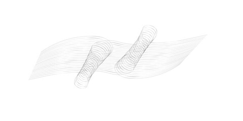 Abstract White Geometric Shapes with Transparent and Subtle Textures.