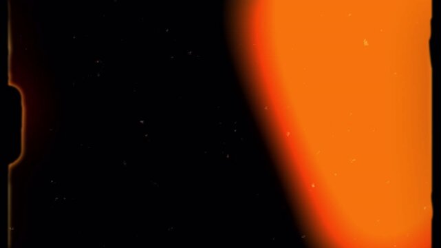 vintage super 8 film background with Light leaks, film burns, grain effect. 4k video