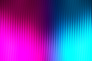 A vibrant abstract background transitions smoothly from electric pink to deep blue, featuring a textured ribbed pattern that creates a sense of depth and movement