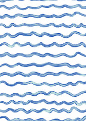 blue Wavy Line Abstract Backgrounds colorful lines background 