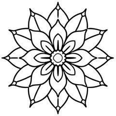 Floral Mandala Design