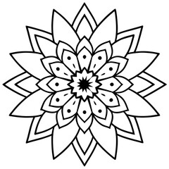 Floral Mandala Design