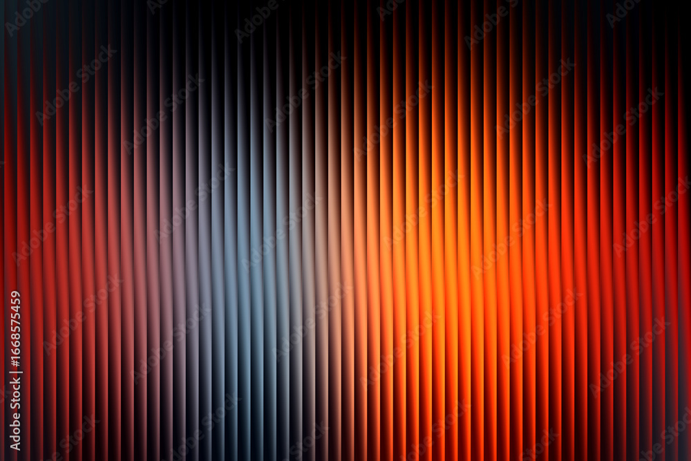 Poster a vibrant abstract background features a gradient of warm orange and red hues transitioning