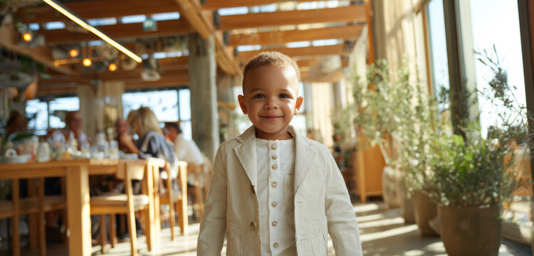 Poised and professional, children in corporate attire reflect the values of preparation, confidence, and early career aspirations.