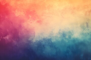 Fototapeta premium Abstract Blurred Gradient Background Coral Teal Pink