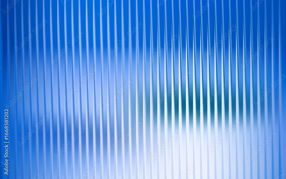 Aufkleber captivating abstract blue gradient with vertical lines creates modern clean background. glassy gradi
