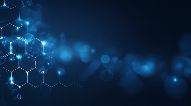 Abstract circular dna vector background with vibrant colorful strands and molecular elements representing biotechnology, genetic research, innovation, and life sciences concepts