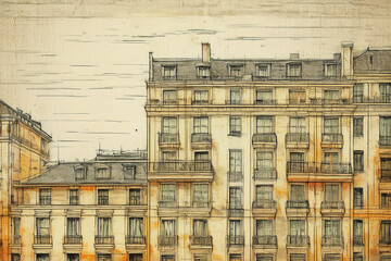 Old Building Sketch