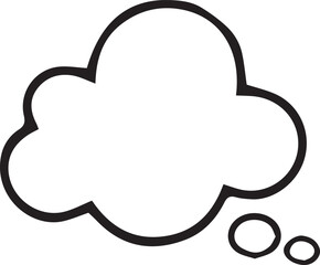  Hand Drawn Comic Speech Bubble – Vector Doodle Style Talk, Thought & Chat Balloons	