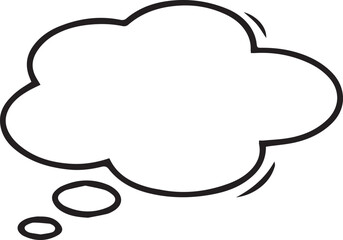  Hand Drawn Comic Speech Bubble – Vector Doodle Style Talk, Thought & Chat Balloons	