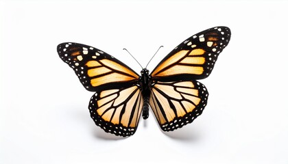 Obraz premium butterfly on white background