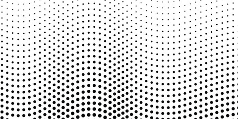 Light gradient halftone dots grunge wide background shape dots modern art white grey dots background