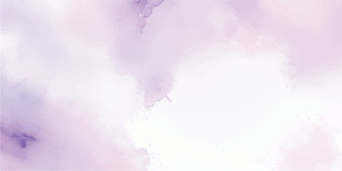 Pastel Lavender and Lilac Watercolor Wash Texture – Abstract Hand-Painted Gradient on White Paper for Invitations, Posters, Stationery, and Modern Web Design Templates
