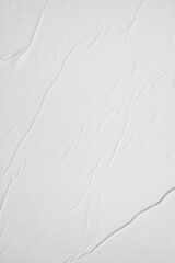 White wrinkled paper adds a textural element for backgrounds, graphic design projects, or vintagethemed designs, bringing depth and interest.