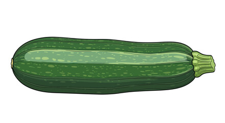 Vibrant Green Zucchini: A Fresh and Healthy Vegetable.