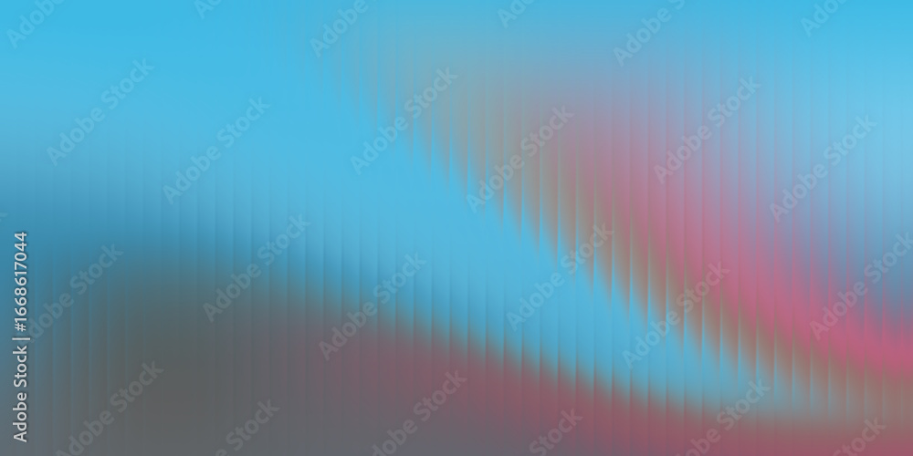 Poster a soft gradient of blue and pink hues blends together with a subtle vertical ripple effect, creating