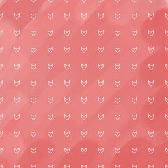 seamless pattern with hearts